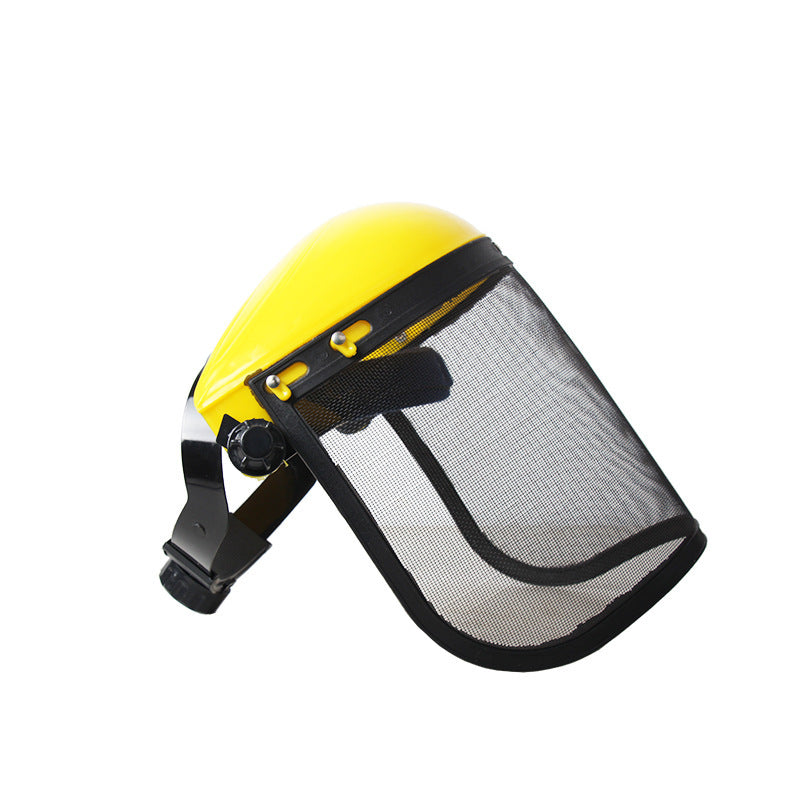 Lawn mower protective mask