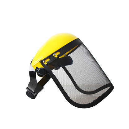 Lawn mower protective mask