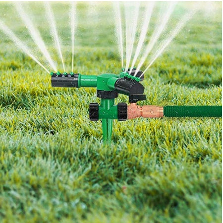 360° Rotating Lawn Sprinkler for Gardens