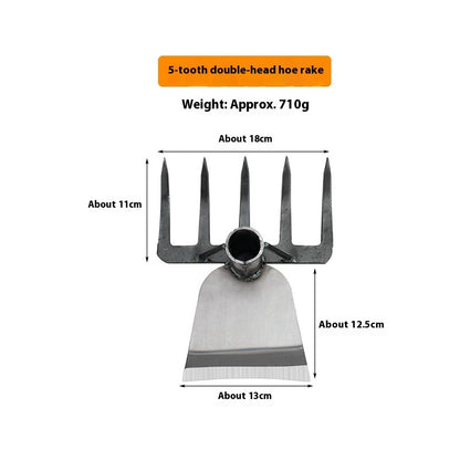 Thickened Agricultural Multifunctional 7-tooth Manganese Steel Scraper