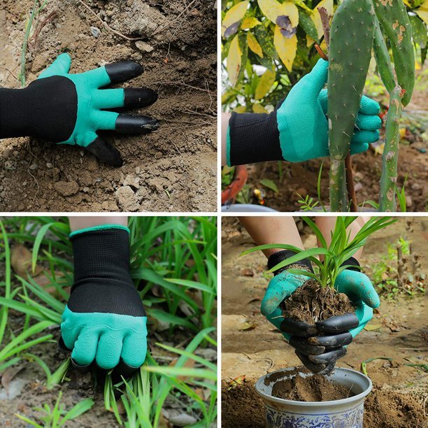 Garden Gloves With Claws Waterproof Garden Gloves