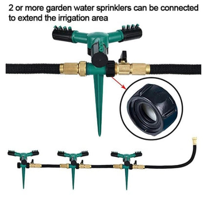 360° Rotating Lawn Sprinkler for Gardens
