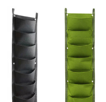 Felt Three-dimensional Planting Sack Vertical Greening Root Control Wall-mounted Plant Bag