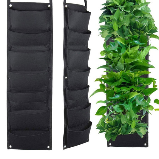 Felt Three-dimensional Planting Sack Vertical Greening Root Control Wall-mounted Plant Bag