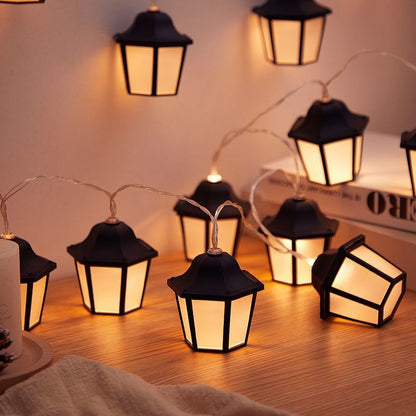 Led Lighting Chain Solar Retro Lamp Garden Villa Decoration