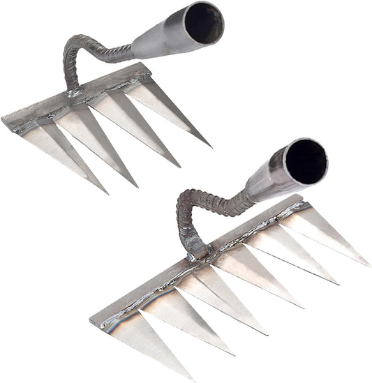 Heavy-Duty Weeding Rake for Effortless Gardening