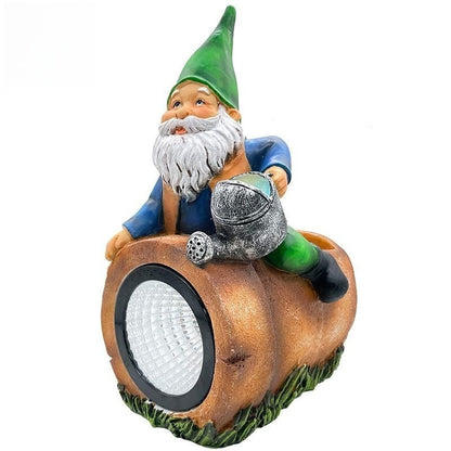 Resin Floor Solar Spotlights Garden Decoration Lawn Cartoon Toy