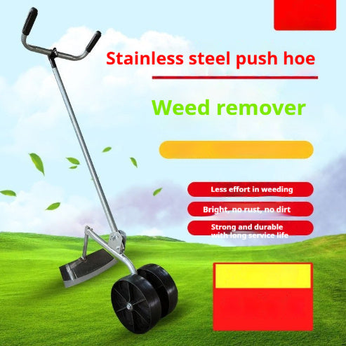 Multifunctional Weeding And Loosening Soil Hoe Hand Push Plow Weeding Micro Tiller