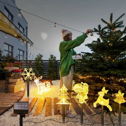 christmas decoration light outdoor