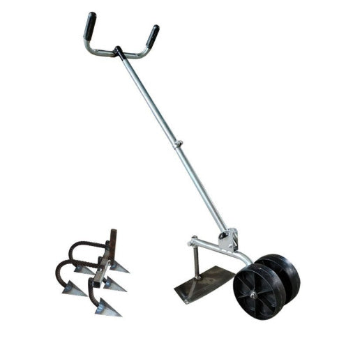Multifunctional Weeding And Loosening Soil Hoe Hand Push Plow Weeding Micro Tiller