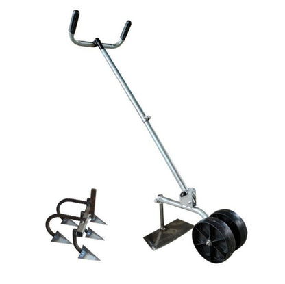 Multifunctional Weeding And Loosening Soil Hoe Hand Push Plow Weeding Micro Tiller